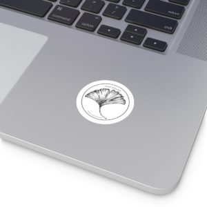 Gingko "Pause " Button - Sticker