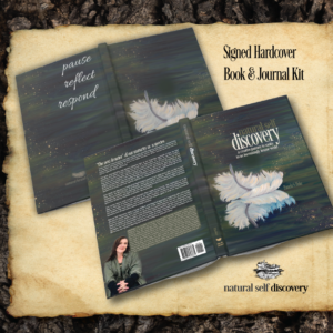 "Natural Self Discovery" Hardcover Book w Matching Journal