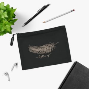 "Lighten Up" Feather, Eco-Friendly Pencil Case